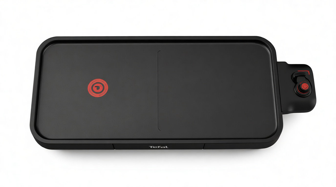 Tefal Booster Plancha électrique CB642800 : l'atout de la saisie rapide