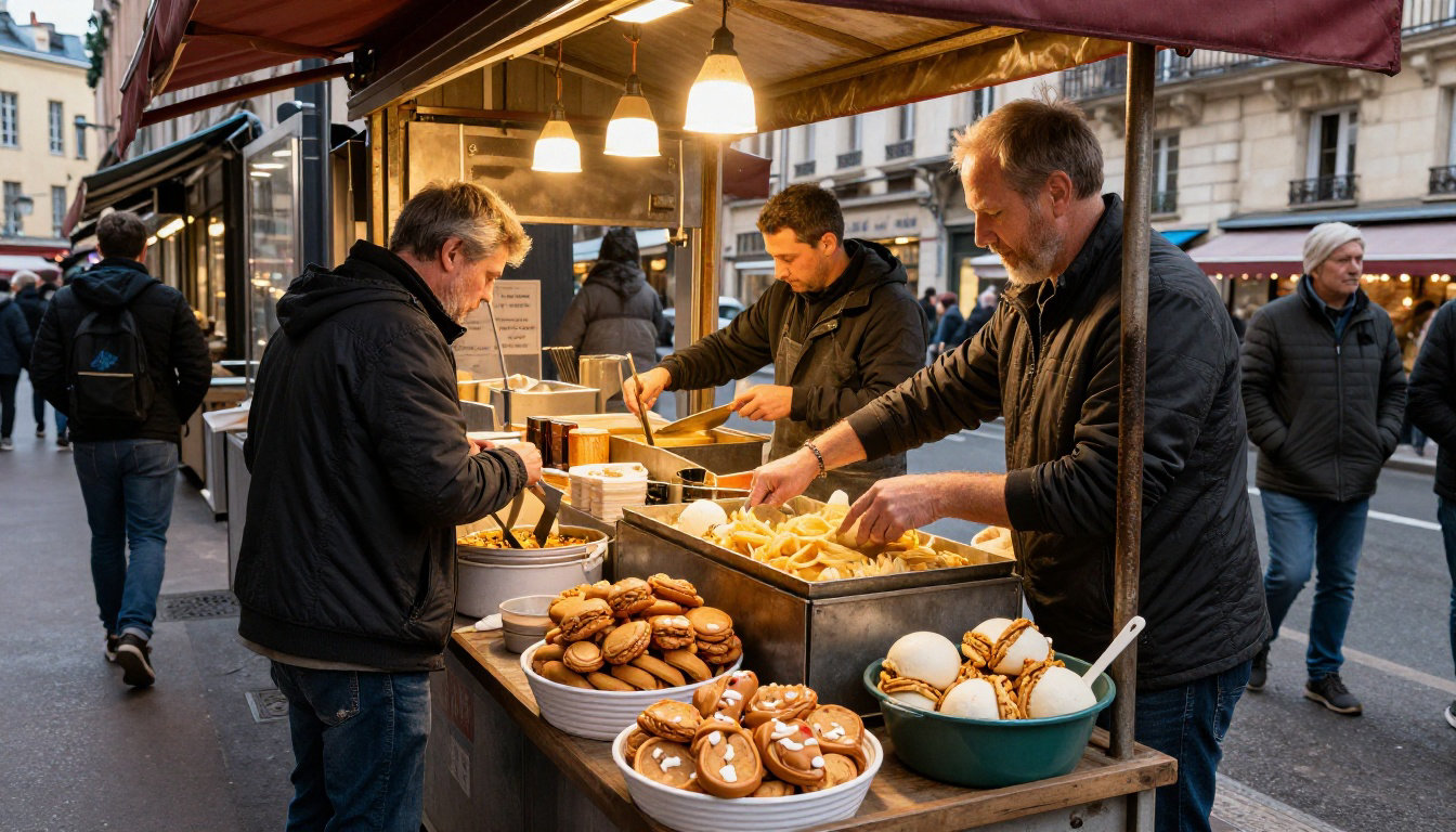 Ce qui fait courir les Lyonnais vers ces cuisines de rue au fil des saisons
